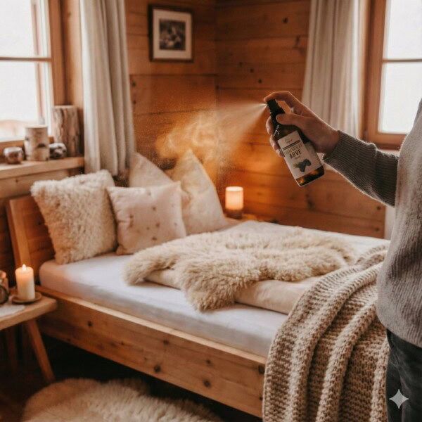 Arven Raumspray Schlafzimmer | Arve.ch Raumspray Arve für alpinen Duft