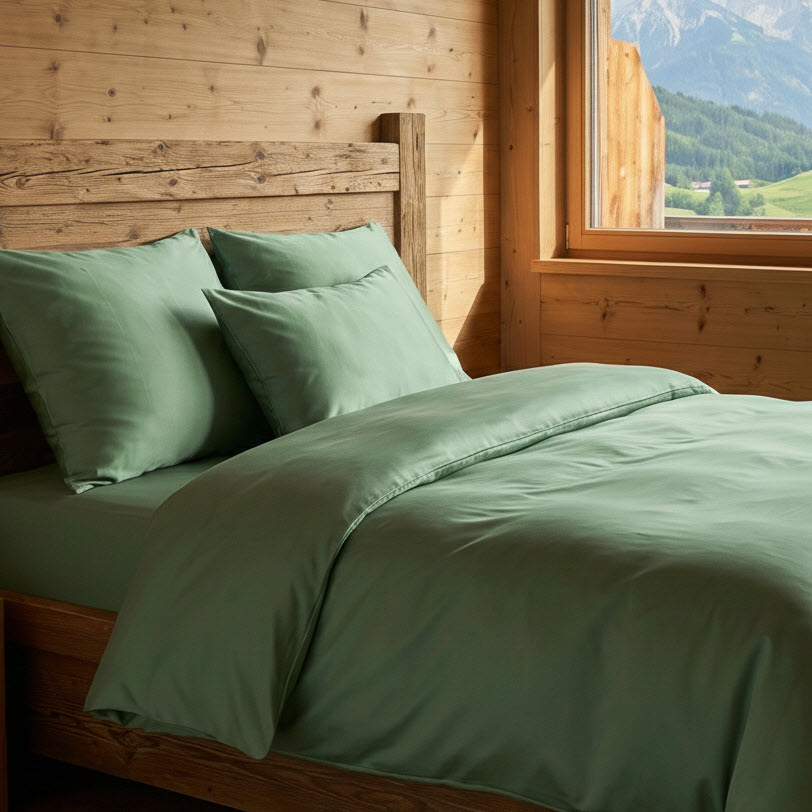 Bettwäsche einfarbig Satin