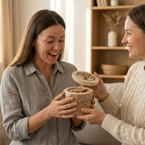 Dufttopf 2 | Arve.ch Dufttopf aus Arve als Geschenk