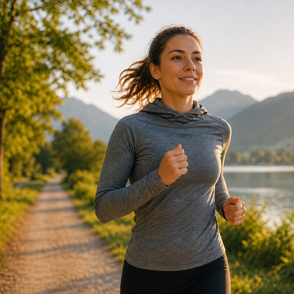 Wohlbefinden durch Sport wie etwa Joggen | Arve.ch Wohlbefinden durch Sport wie etwa Joggen