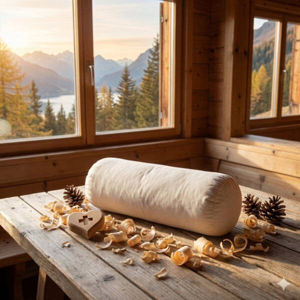 Nackenrolle mit Arve | Arve.ch Wichtelgeschenke aus Arve