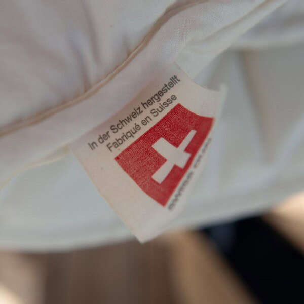 | Arve.ch Unser Lyocell Duvet wird in der Schweiz hergestellt