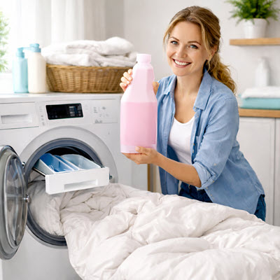 | Arve.ch Lyocell Duvet kann man in der Maschine waschen