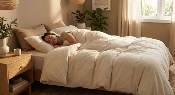 Guter Schlaf mit unserem Arvenduvet | Arve.ch Arvenduvet aus Schweizer Herstellung