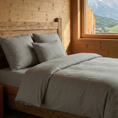 Kissenbezüge/Bettwäsche Seersucker-Satin in 14 Farben